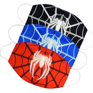 3Pcs Spider-Man Cotton Masks Face for Kids